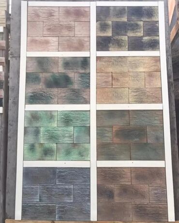 Dekorativ daşlar: Dekorativ fasad və daxili divar daş panelləri - Material: Beton — 19