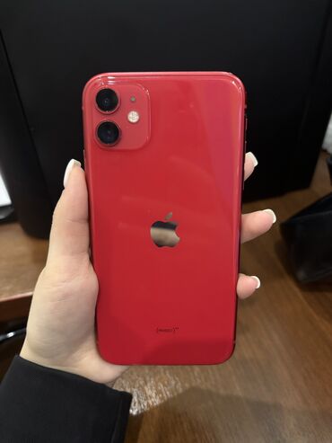 Apple iPhone: IPhone 11, Б/у, 128 ГБ, Защитное стекло, Чехол, 77 %