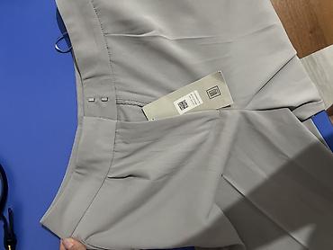 костюм женские: Женский костюм в стиле smart-casual, светло‑серый Верх XS Низ S - — 4