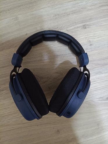 Наушники: Игровые наушники Dark Project (полноразмерные, закрытого типа), синие — 4