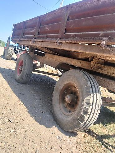 hibrit maşınlar: Kənd təsərrüfatı üçün ikioxlu traktor qoşqusu - Hidravlik — 2