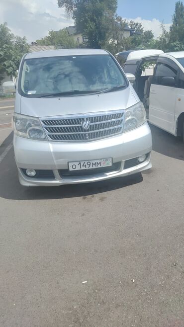 ижара машина: Toyota Alphard: 2003 г., 3 л, Автомат, Газ, Вэн/Минивэн