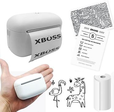 XBOSS L2 Mini Printer – 304 DPI Bluetooth Termal Yazıcı