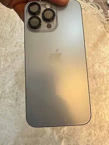 apple 13 pro adapter: IPhone 15 Pro Max, 256 GB, Natural Titanium, Barmaq izi, Face ID, Simsiz şarj — 3