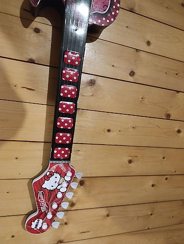xalli itler: Hello Kitty temalı uşaq elektro gitara oyuncağı - Rəng — 3