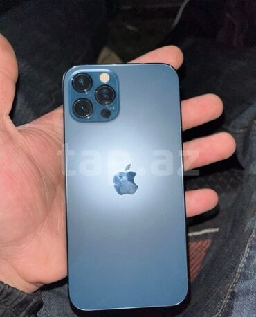 irşad iphone 12: IPhone 12 Pro, 128 GB, Sierra Blue, Face ID