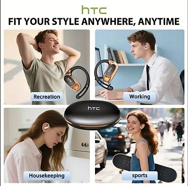 Qulaqcıqlar: Yeni Simsiz (Bluetooth) Qulaqcıqlar, HTC, rəng - Qızılı — 2