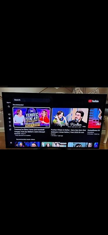 on bir tv: Samsunk 140 ekran smart her weyi var — 1