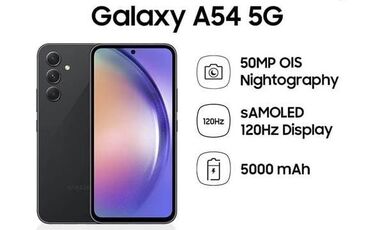 телефон ж5: Samsung Galaxy A54 5G, Б/у, 256 ГБ, eSIM, 2 SIM