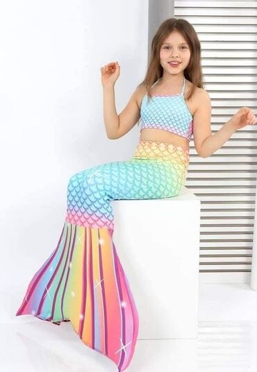 jakne za devojcice sa krznom: Odmah dostupni trodelni sirena kupaći 🧜‍♀️ Cena mat 2550 din
