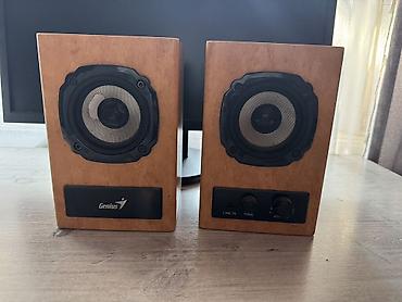 Динамики и колонки: Продаю компьютерные колонки Genius SP-HF360A. Колонки старые, с 2012 — 1