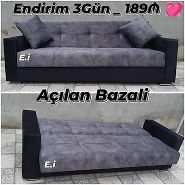 divan carpayi: Açılan-bazalı divan - Transformasiya: Asanlıqla açılıb geniş yataq — 1