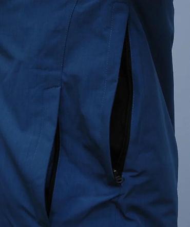 Zimske jakne: Muška zimska jakna sa kapuljačom - Boje: teget, crvena i siva/plava — 3