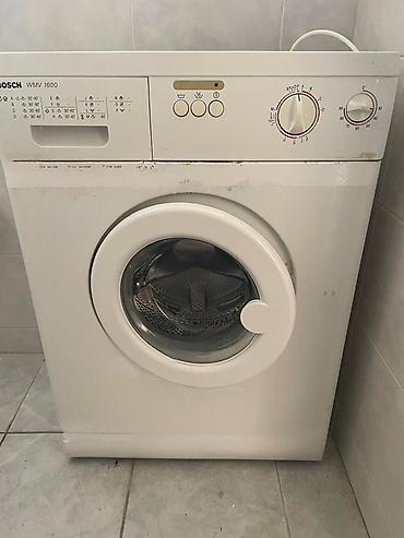 ups enerji: Bosch WMV 1600 paltaryuyan maşın - Ön yükləməli model - Mexaniki — 4