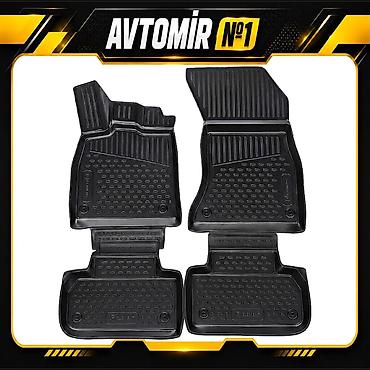 Транспорт: Audi Q7 2015-2023 üçün salon rezin ayaqaltı Audi Q7 2015-2023 üçün — 1