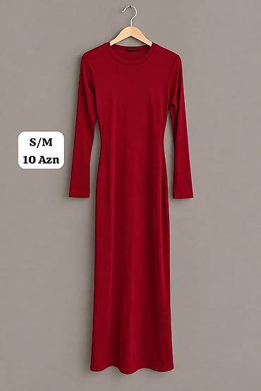 Qırmızı rəngli uzun don - Ölçü: S/M - Qiymət: 10 AZN (şəkildə lalafo.az -da Qırmızı rəngli uzun don - Ölçü: S/M - Qiymət: 10 AZN (şəkildə