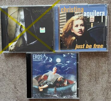 лицензионные диски: CD диски лицензионные 1. Продан 2. Christina Aguilera - Just be free