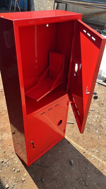 Другая мебель: Пожарные шкафы Размер 1250х500х230 Толщина листа 0,7 В наличии и на — 5