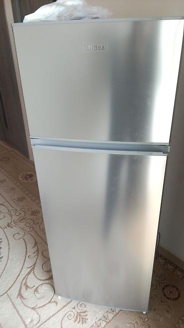 ucuz soyuducular: Midea ikiqapılı soyuducu - Rəng: gümüş (inox üslubunda) - Üst kamera — 4