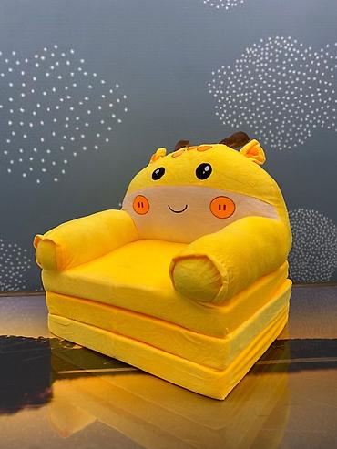 stitch oyuncaq: 👑 Uşaq Kreslo-Divan Transformeri (2-si-1 arada) 🩷 Oyun üçün kreslo 🛏️ — 4