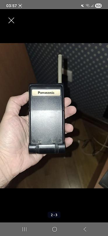 ses dinleyici: Panasonic simsiz/cordless ev telefonu və sekretar aparatlı baza — 2