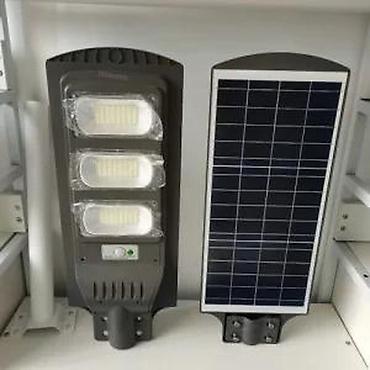 koje je cvece: Solarna LED ulična lampa sa integrisanim panelom - Tip: samostalna — 1