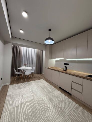 куплю квартиру жалал абад: 1 бөлмө, 48 кв. м, Элитка, 7 кабат, Дизайнердик ремонт