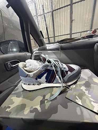 Мужские кроссовки, 40, Valentino, Новый, цвет - Синий