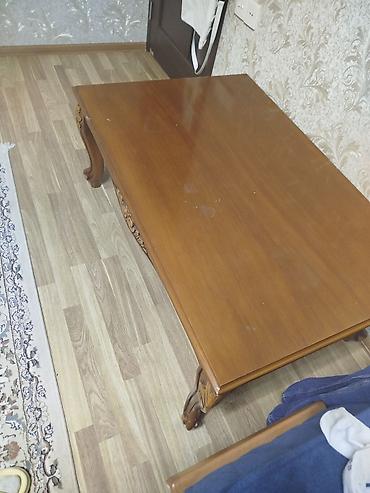Sifarişlə mebel: Dördbucaq masa, Açılmayan, Təkərsiz, Taxta, Zəmanətsiz — 4