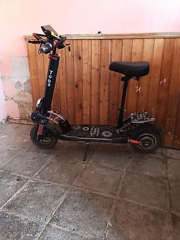 iki tekerli mocuze: Toba 48V elektrik skuter - Markalı model: Toba 48V (gövdə və — 1