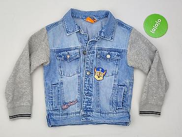 mcgordon jeans: Dziecięca kurtka jeansowa, 7 lat, 116-122 cm, Nickelodeon, stan - Bardzo dobry — 2