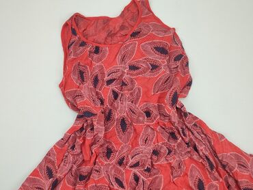 czerwona sukienki z długim rękawem na wesele: Dress, S (EU 36), condition - Good