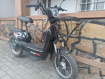 Транспорт: Stelmax SM elektrik skuter - Rəng: qara, qırmızı-ağ qrafiklər - — 1