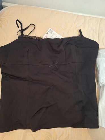 majica get naked: Zara, One size, Single-colored, color - Black