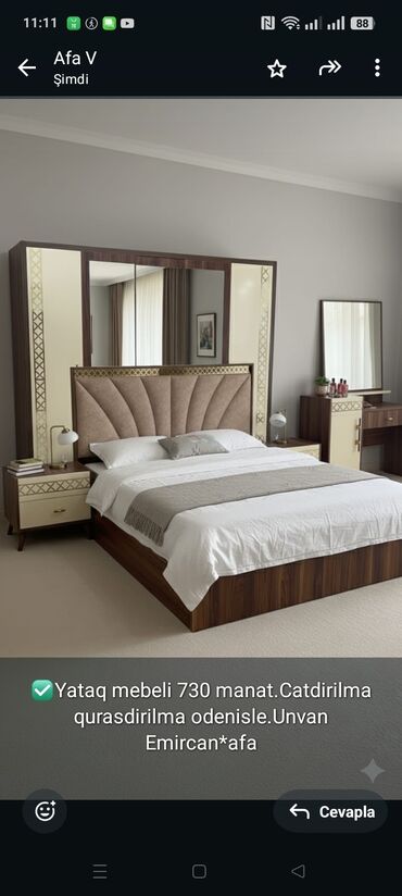 раскладушка кровать: ✅Yataq mebeli 730 manat.Catdirilma qurasdirilma odenisle.Unvan
