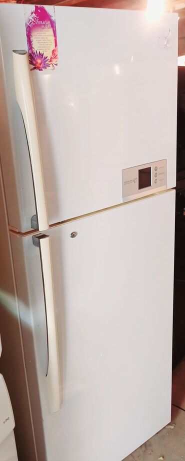 soyuducu lg: Б/у Холодильник LG, No frost, Двухкамерный, цвет - Белый