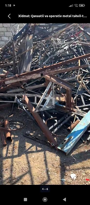 Другие услуги: Xidmət: Qalın və nazik metal qəbulu, utilizasiya və yerindən götürmə — 3