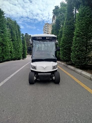 Microcar: Elektrikli 6+2 yerlik tur avtomobili (golf kar) - Uzun baza, 3 cərgə — 2