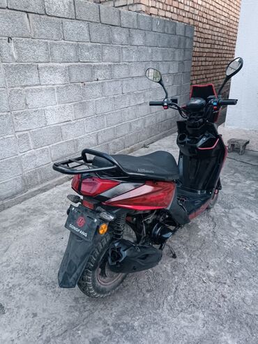 bwm самурай: Скутер DongFang (ABSmoto) 50–180см³, красно‑черный