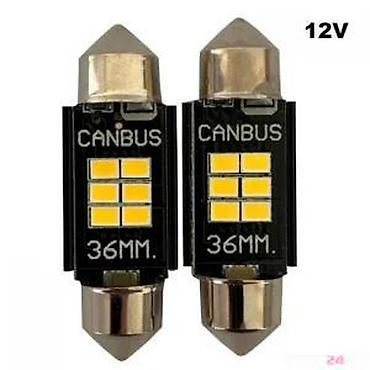 Auto delovi, gume i tjuning: Led diode sulfidne 36mm Canbus - jaci model. Led diode Canbus izuzetno — 10