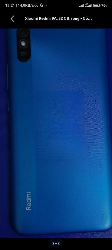 redmi pad 7: Redmi 9A, 32 GB, rəng - Göy, İki sim kartlı, Face ID, Zəmanət — 2