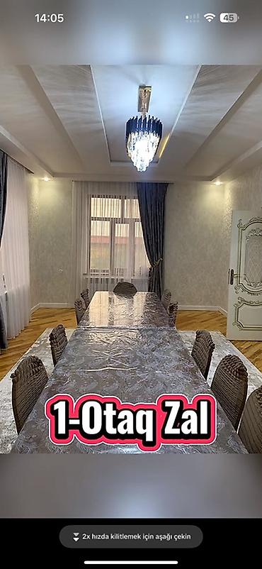 bakıda kiraye evler ucuz: 4 otaqlı, 140 kv. m, Yeni təmirli — 6