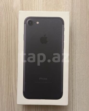 i̇phona 7: IPhone 7, 32 GB, Qara, Barmaq izi