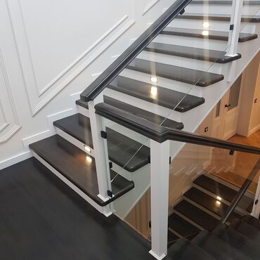 Обшивка лестниц: Изготовление лестниц на заказ город Ош — 15