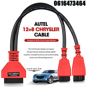 Alati za automobile: OBD2 kabel za FIAT / ALFA 12+8 Bypass adapter Chrysler OBD2 kabel za — 2