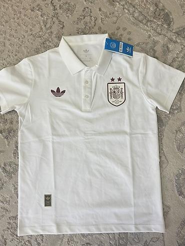 Эркектер кийими: Поло adidas Originals x RFEF (сборная Испании) - Классическое белое — 1