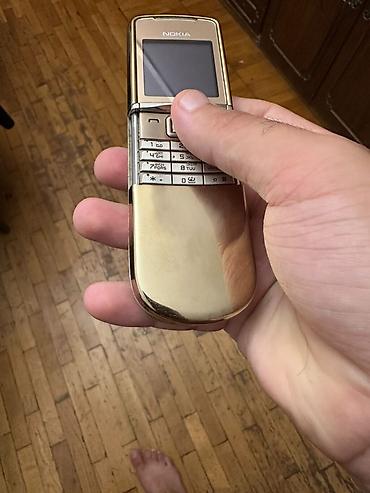 nokia 3315: Nokia 8 Sirocco, < 2 GB Memory Capacity, rəng - Qızılı, Düyməli — 8