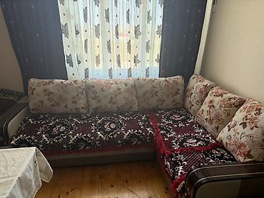 qonaq otagi perde modelleri: Qonaq otağı mebel dəsti Tərkibi: - Yumşaq guşə divan: L formalı, 5 — 3