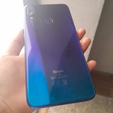компьютерные мыши xiaomi: Redmi, Redmi Note 7, Жаңы, 64 ГБ, түсү - Көк, 2 SIM