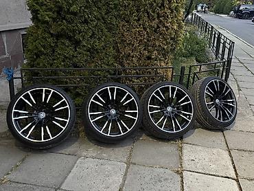 Колеса в сборе 275 / <25 / R 20, Лето, Б/у, Комплект, Легковые, Литые, отверстий - 5